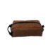 hazelnut brown dopp bag 1