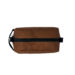 hazelnut brown dopp bag 2